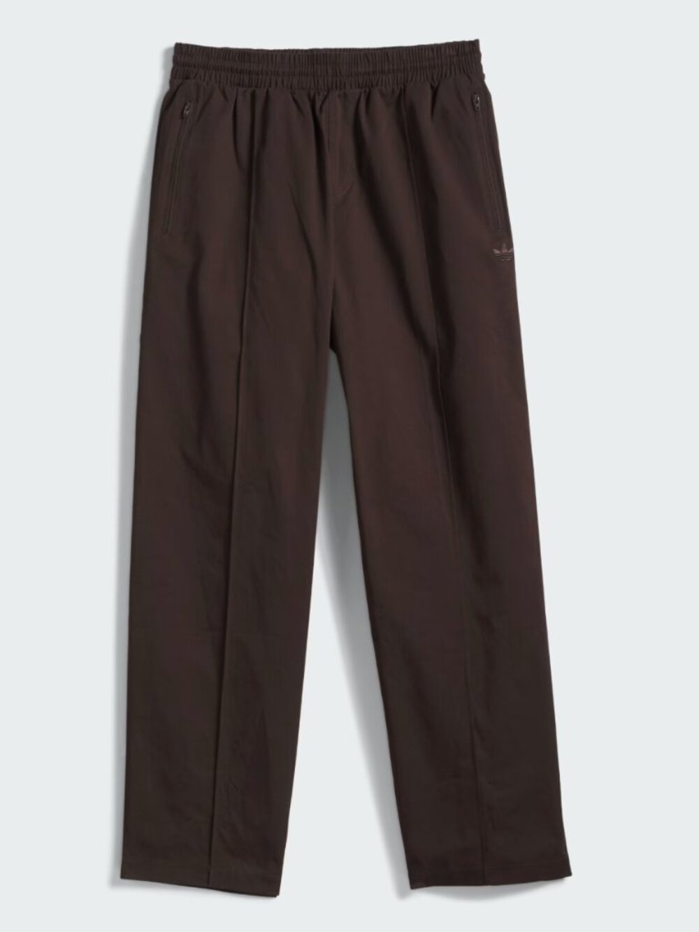 NWT adidas UNISEX Brown Pintuck Pants